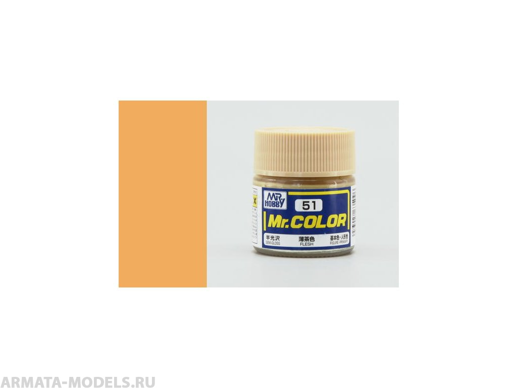 C051 Краска 10мл  FLESH