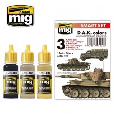 AMIG7102 Ammo Mig Набор акриловых красок AFRIKA KORPS