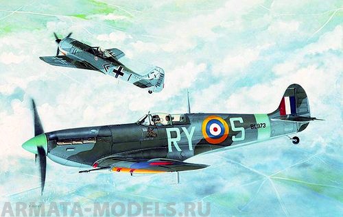 0847SM Самолет  Спитфайр MK.VB (1:72) Smer