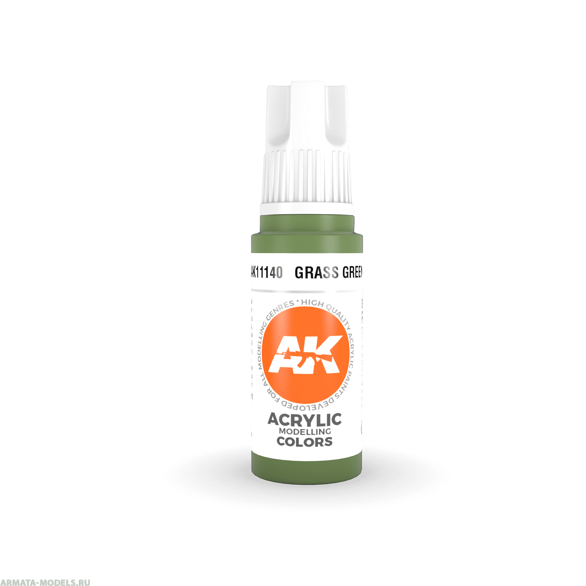 AK11140 Краска акриловая Grass Green 17ml