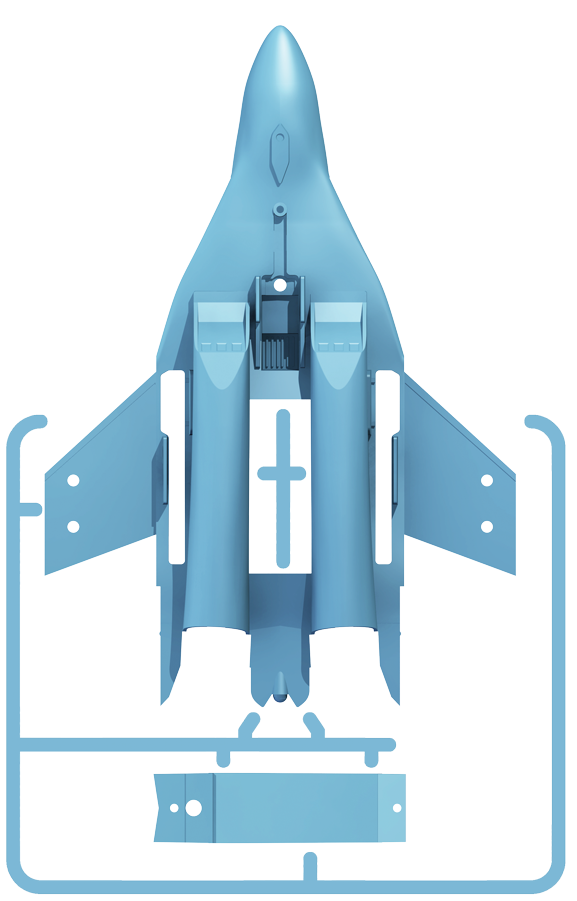 5210 Самолет Российский истребитель Звезда