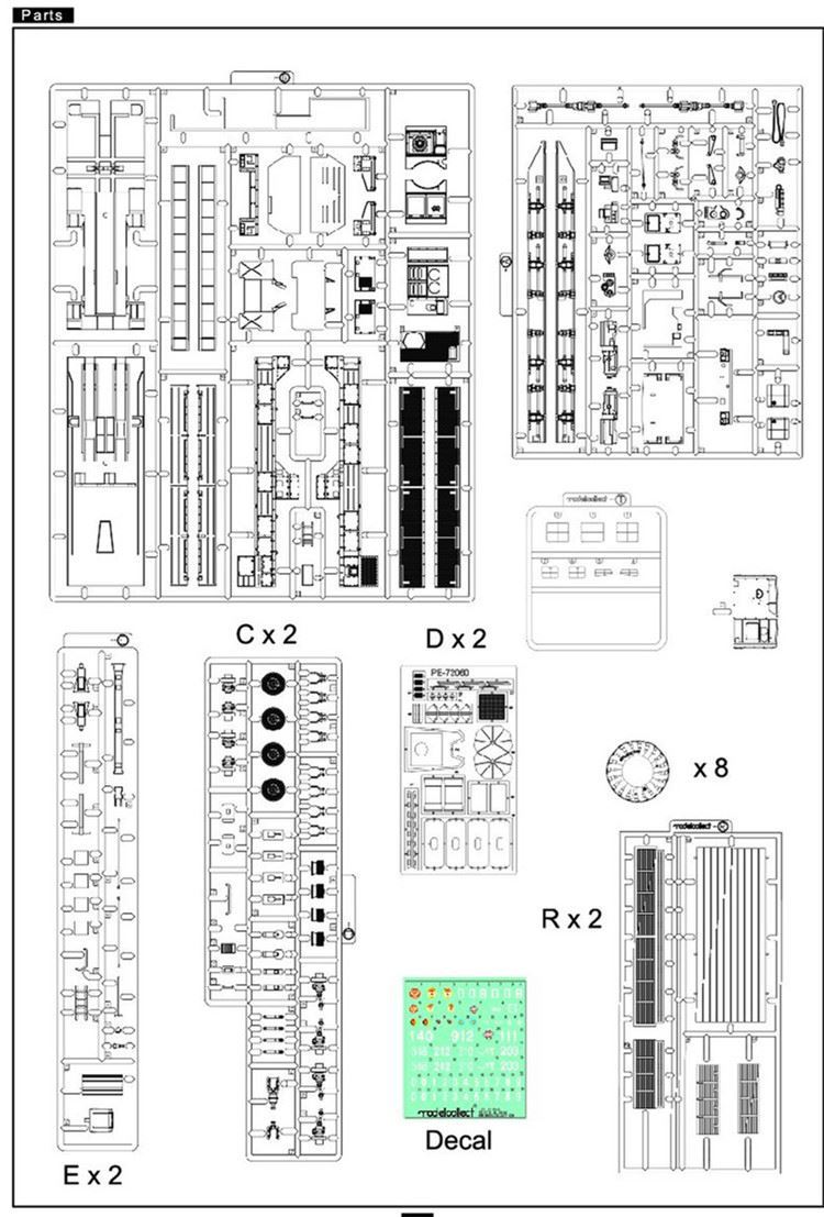 UA72165 Russian mzkt 7930 8*8 heavy truck Modelcollect