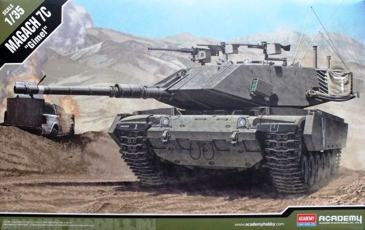 13297 Танк MAGACH 7C GIMEL Academy