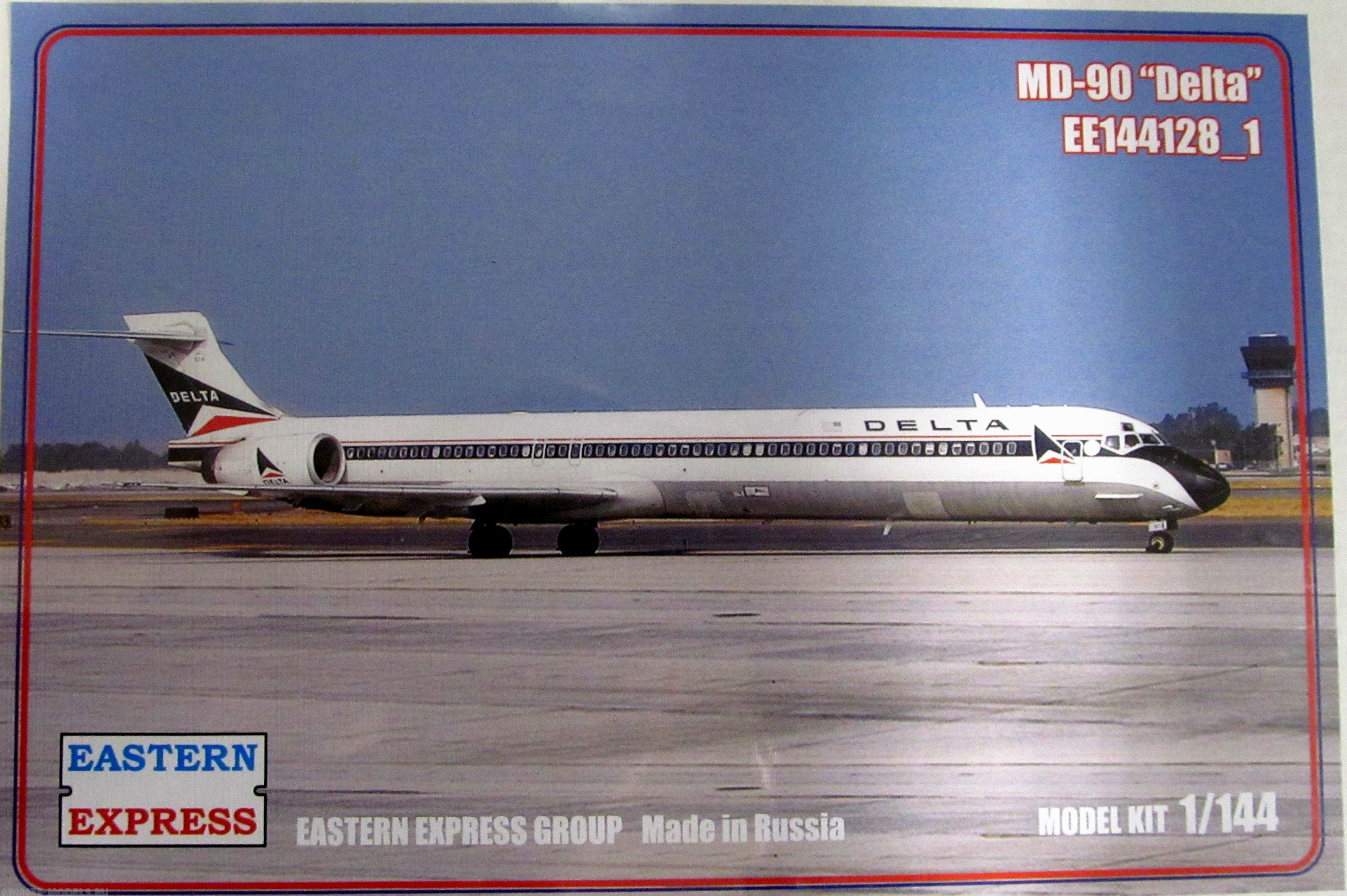 ЕЕ144128_1  Авиалайнер MD-90 DELTA  (Limited Edision) Восточный экспресс