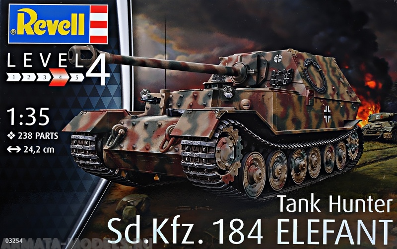 03254 Истребитель танков «Фердинанд»  Sd.Kfz. 184 Revell