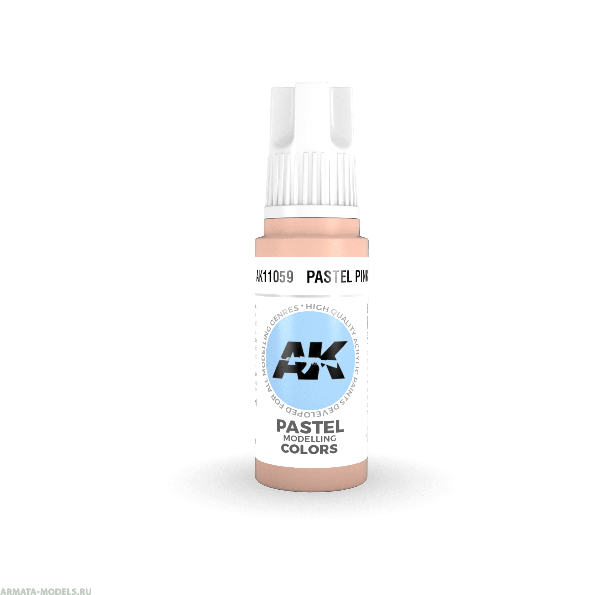AK11059 Краска акриловая Pastel Pink 17ml