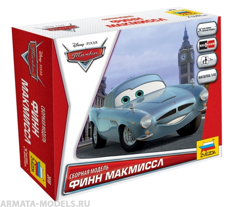 2018 Тачки Дисней Финн Макмиссл Звезда