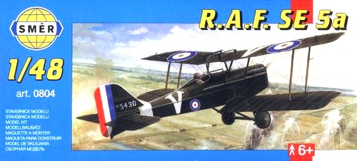 0804SM Самолёт  R.A.F.SE 5a. Scount (1:48)