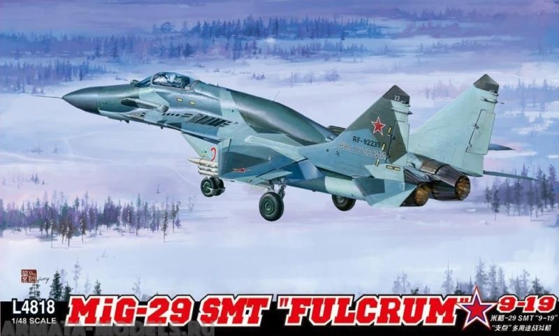 L4818 Самолет МИГ-29 SMT Fulcrum 9-19  Fulcrum Great Wall