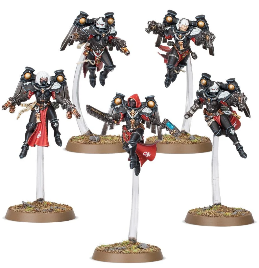 52-27GW Набор Адепта Сороритас. Отряд Серафим (Adepta Sororitas Seraphim Squad)