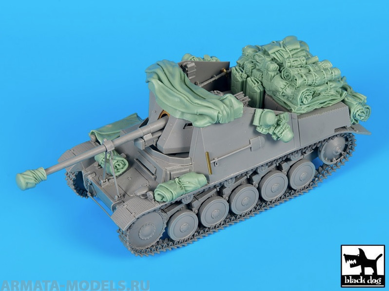 BDT35212 1/35 Marder II Sd.Kfz 131 acessories set (DRAG)