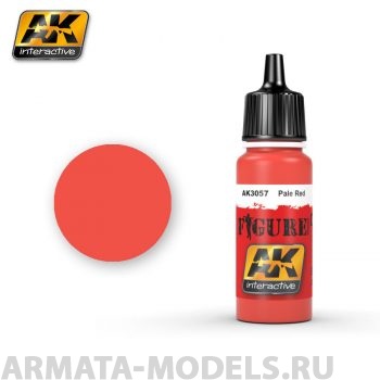 AK3057 Акриловая краска LIGHT RED