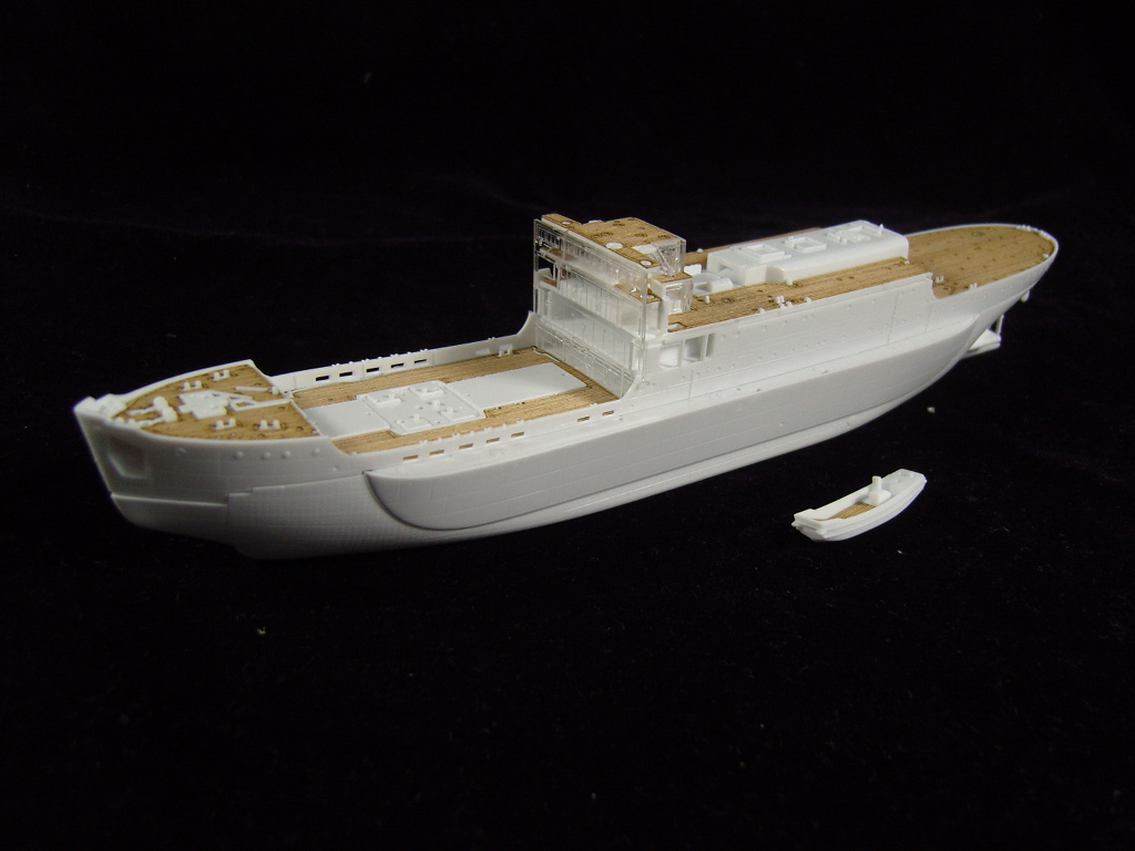 AW10058 Деревянная палуба для Antarctica Obsevation Ship SOYA(1st)