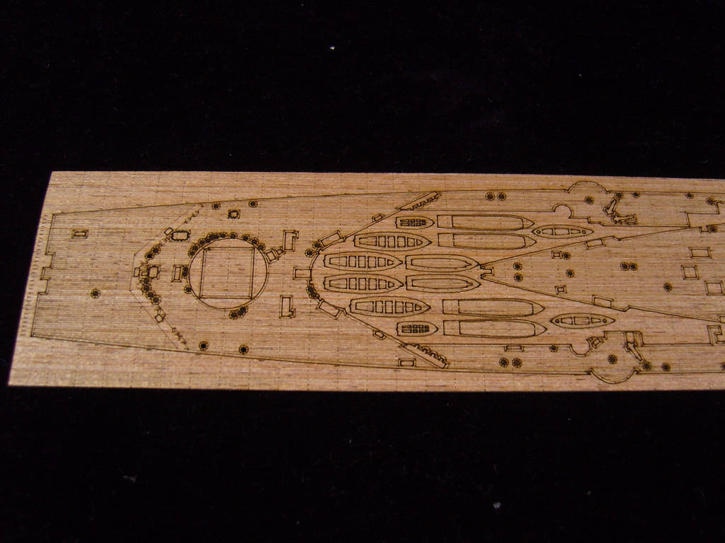 AW20024 Деревянная палуба для HMS Repulse 1941