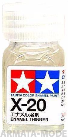 80020T X-20 Enamel Thinner (Растворитель для эмал) 10мл.