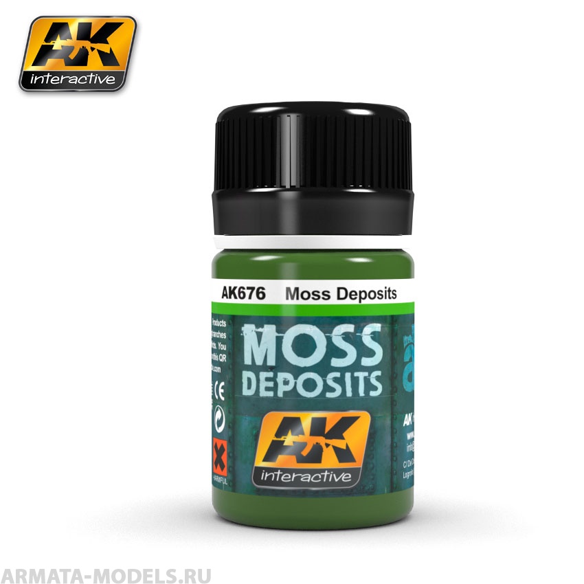 AK676 Жидкость для имитации мха MOSS DEPOSIT