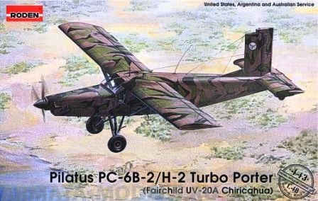 Rod443 Самолёт Pilatus PC-6B-2/H-2 Turbo-Porter Roden