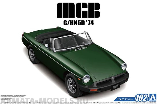 05686 BLMC G/HN5D MG-B MK-3 '74 Aoshima