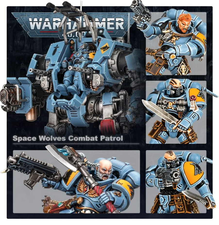 53-37GW Набор Боевой Патруль. Космические Волки (Combat Patrol: Space Wolves)