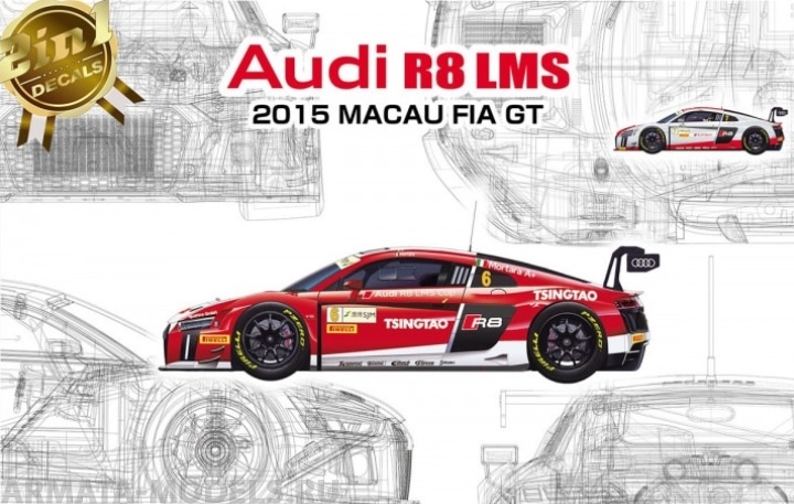 NU24024 Audi R8 LMS GT3 GP Macau 2015 NuNu