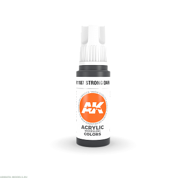 AK11187 Краска акриловая Strong Dark Blue 17ml