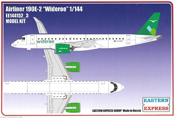 ЕЕ144152_3 Авиалайнер EMB 190E2 WIDEROE