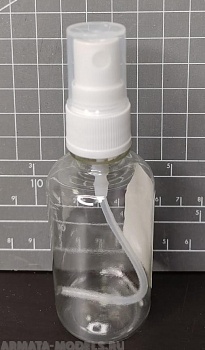 ММ406 Банка ПЭТ 55мл с крышкой распылителем